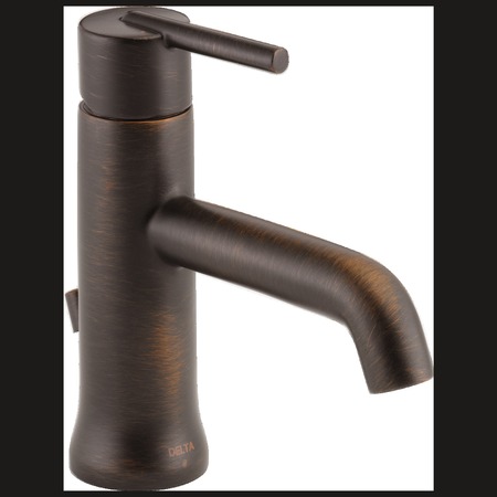 DELTA Trinsic Single Handle Bathroom Faucet Venetian Bronze 559LF-RBMPU
